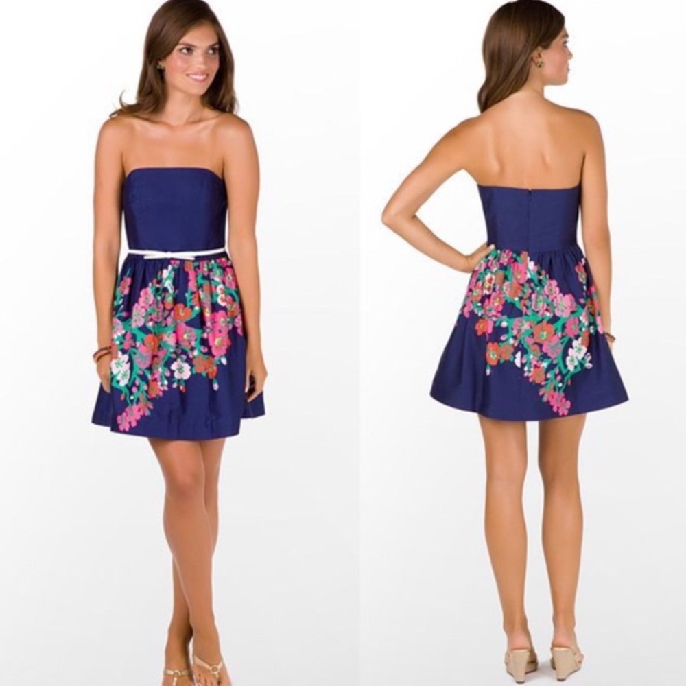 LILLY PULTZER strapless dress